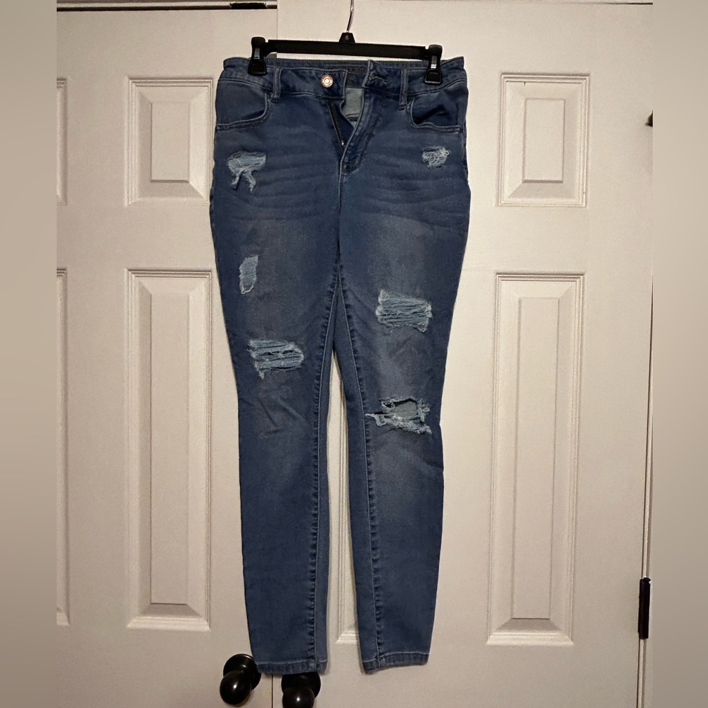 Maurices high rise jeans size small short length